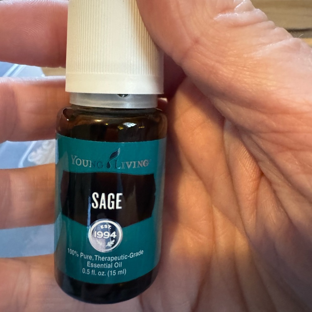Young Living Sage 15 ML, New with safety cap. Never opened